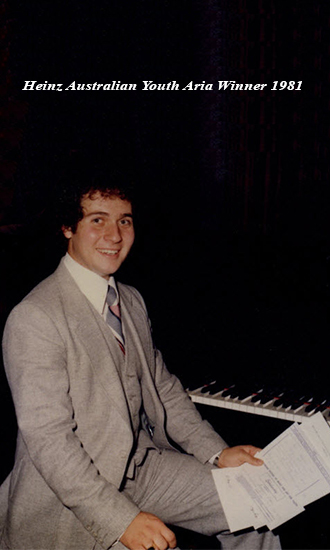 Heinz Australian Youth Aria 1981, 1st Prize 
