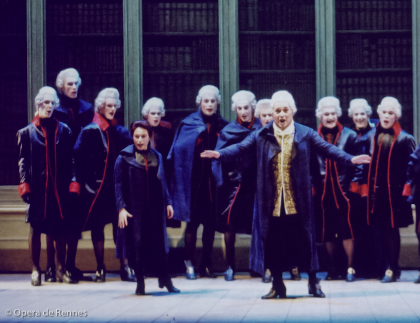 Gustavo in Un Ballo in Maschera © Opera de Rennes